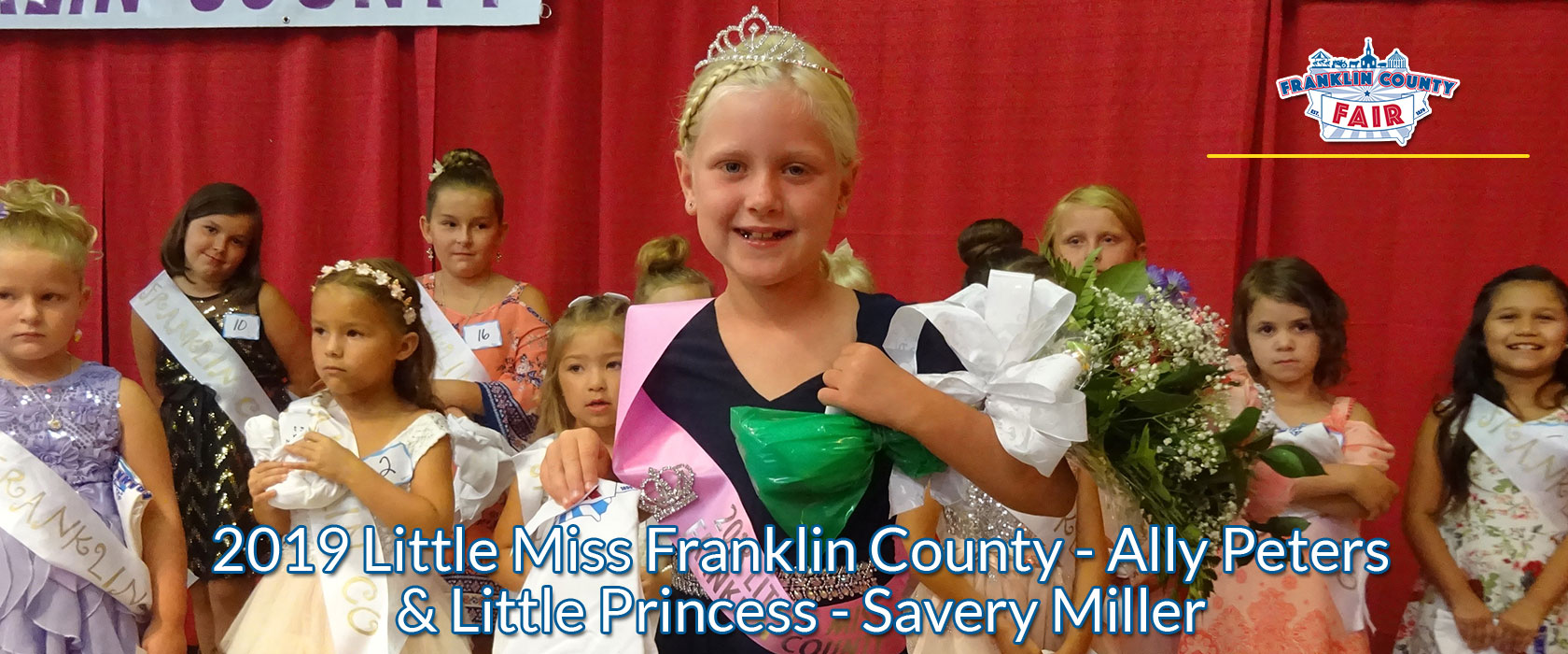 Franklin County Fair Little Miss & Little Princess